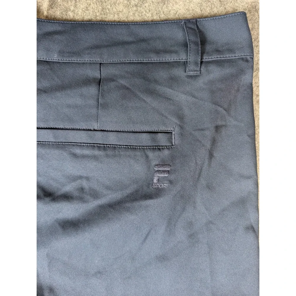 Fila Sport Golf Mens Navy Blue Performance Athletic Chino Shorts RN73277 38
